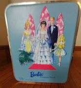 Vintage Barbie Trousseau Trunk Original Clothing Outfits