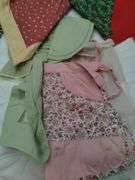 Lot Vintage Aprons Printed Sheer Lacy