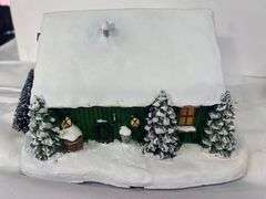 Homestead Treestand Hawthorne Village John Deere Collection 2003 Lighted House