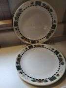 LOT of Corelle Sunflower Dishes & Metal Hen Egg Basket