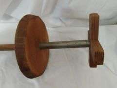 5 Gallon Butter Churn Crock Paddle Cover Primitive