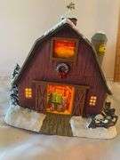John Deere Barn Hawthorne Village John Deere Collection Lighted House