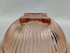 Antique Pink Depression Era Bowls Set of 5