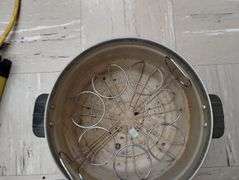 Rival Electric Roaster Pan + Vintage Canning Pot