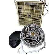 LOT Vintage Fans & CD Radio Boombox