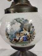Vintage Parlor Hurricane GWTW Style Lamp Made in UK