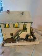 General Store Hawthorne Village John Deere Collection Lighted House