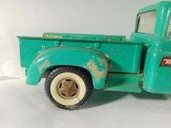 Vintage Pressed Steel Toy Truck Buddy L Aqua Pickup
