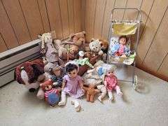 Pickers Lot Dolls Stroller Soda Wagon