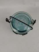 LOT 3 Antique Blue Ball Jars