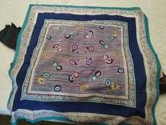 Vintage Scarves LOT Silk Satin Cotton