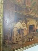 24x31 Gold Framed Print of Old Kentucky Home by Eastman Johnson 1859