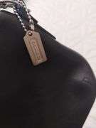 Coach Purse Small Black 5"x7" Leather