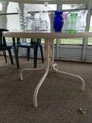 Glass Top Patio Table Round