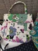 Vera Bradley hand Bag Purse Make Up LOT