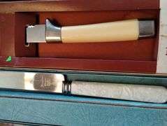 Vintage Stainless Steel Flatware & Carving Bread Knives in Boxes