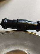 Vintage Large Century Aluminum Ware Pot No Lid Wood Handle Blk