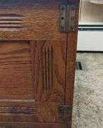 Small Oak Solid Wood Mini Cabinet