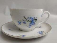 LOT European China Tea Cups Saucers Plates