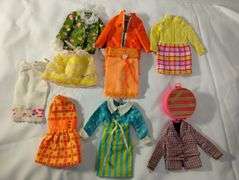 1960s Francie Barbie Doll Case Original Outfit Clothes