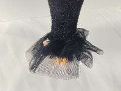 1960s Misty Barbie Vintage Black Evening Gown Case