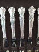 Vintage Flatware Old Company Plated Service for 8 + Serving Silverplate