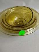 LOT Vintage Glass Yellow Mixing Bowls