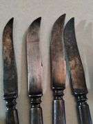 Souvenir Spoons + Napkin Rings Steak Knives