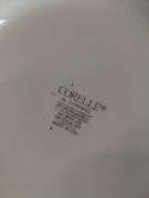 LOT of Corelle Sunflower Dishes & Metal Hen Egg Basket