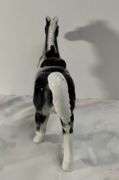 Ceramic Horse Black and White Japan *Repaired :(