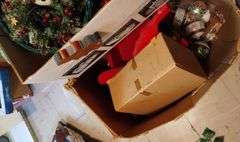 LOT Mixed Vintage Christmas Decor