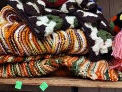 Pickers Lot Afghans Vintage