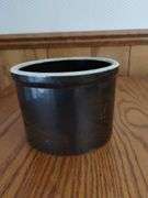 LOT Vintage Crocks Utility Stoneware Bowls Eskey Dairy Company