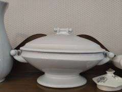 Pottery Pitcher Covered Dish Ellgreave Tea Pot