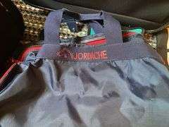 LOT American Tourist Suitcase+ Carry On + 5 Tote Bags