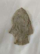 3 Primitive Notched Arrow Heads Indiana Native American