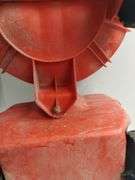 Vintage IDEAL Red Truck Toy Hauler Plastic