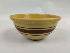 Antique Yellow Ware Mixing Bowls