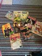 LOT Vintage Children's Little Golden Books Three Stooges Comics+