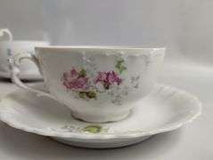 LOT European China Tea Cups Saucers Plates