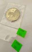 1989 $5 Coin First Man Moon Neil Armstrong Space 1969 Marshall Islands