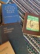 LOT Vintage Children's Books Hymnals Story Book Poor Little Rich Girl