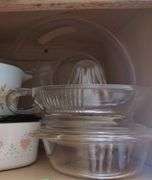 LOT Covered Corelle Pyrex Dishes+
