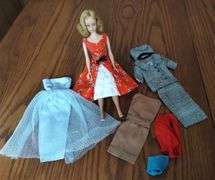 1963 Midge Barbie Doll Original Shorts + Clothes