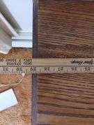 Antique Wood Dry Sink Base 3 Drawer Dresser