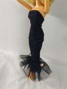 1960s Misty Barbie Vintage Black Evening Gown Case