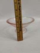 Antique Depression Era Pink Glassware 4 Pc Lot