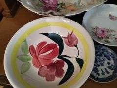 Pickers LOT: European Antique Bowls Plates Floral