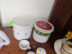 Pickers Lot American Bisque Ducklings Longaberger Candles & More
