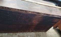 Small Oak Solid Wood Mini Cabinet